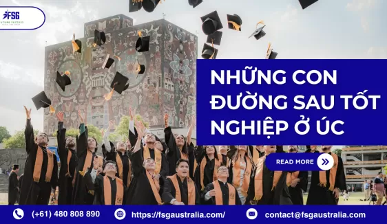 Những con đường sau tốt nghiệp tại Úc